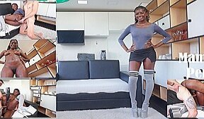 Jenny Pretinha, 20 Years Brazilian Tall Ebony Beauty With Perfect