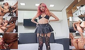 Very Pretty Slim Brazilian, Khali Noire In Darker Outfit, Fucked