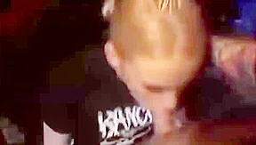 Alternative rock punk babe sucks and copulates