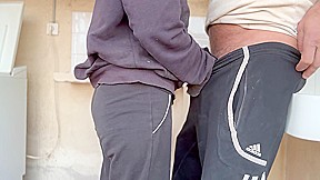 Big Cum From the Neighbor in My Mouth, I Can’t Swallow That Much