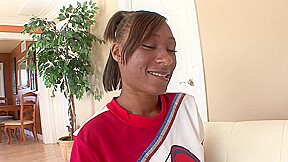 Big jizz load for this hot ebony teen 18+ with her big tits by Hot Cheerleaders