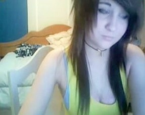 Hot Emo teen 18+ Masturbate on Cam