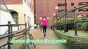 Jenna Brooke-Benjamin gets her naked on.