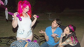 Joanna Angel & Tommy Pistol & Proxy Paige in Proxy Paige Butt Fun Scene