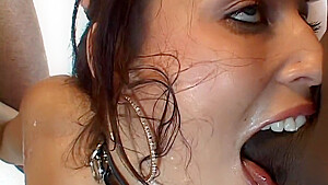Layla Faces Several Males In A Gangbang – Bukkake Facial With Joanne Sweet