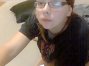 my sexy nerdy wife doing it again