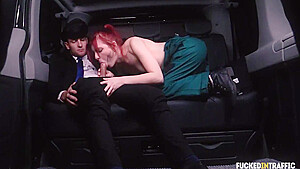 Skinny Redhead Pussy Drilled In The Car With Vanessa Shelby And Matt Ice