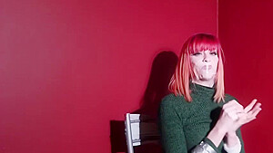 Turtleneck And Clear Tape Tied