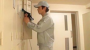 Best Japanese model Meisa Chibana in Hottest Changing Room, Medical JAV scene