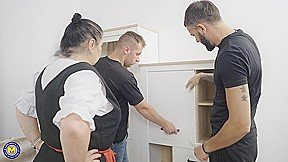 Big Breasted Mature Abby Tits Loves To Get Fucked By Two Handymen At The Same Time – MatureNl