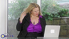 British Cougar Katie Kay Lane Is A Bbw Cougar With A Delicious Big Ass And Is Horny As Hell – MatureNl