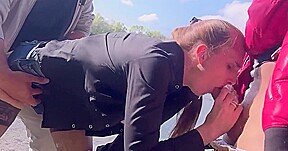 Bukkake et dogging au bord du lac