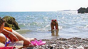 Busty Girl In Threesome On The Beach – HotEuroGirls