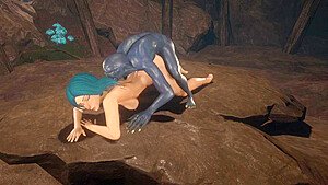 Car Toon In Anal Goblin Cave 2