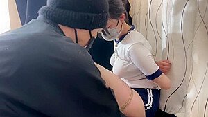 Chinese Cute Girl Tied