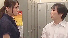 Crazy Japanese whore Saki Yano in Best Changing Room JAV video
