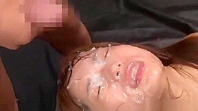 Dirty Facial Bukkake On Japanese Girl