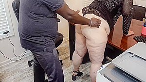 Female Boss Gets Her Panty Taken Off By Horny Employee (big Ass Blonde Pawg Milf Gets Fucked & Pussy Eating) 16 Min