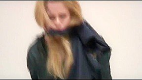 Get 4 Archive Video Clips With Samantha Enjoying Beeing Bound And Gagged In Shiny Nylon Shorts In One Package From 2012-2014