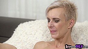 horny granny anallicking her lez bitch