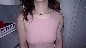 hot teen 18+ babysitter gets fucked after getting caught