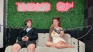 Huge Natural Tits Indica Flower Fucks Pov After Interview