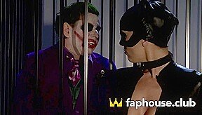 Joker Fucks Hot Cat-woman After She Helps Him Escape From Imprisonment – XXX Action!