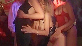 learns 3some with milf and Step daddy