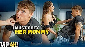 MOMMY4K. MILF is showing how to lick properly