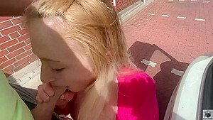 Naughty Slut Needs A Taxi And Wants To Pay With Her Pussy!