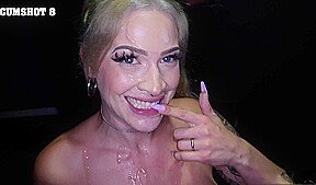 Oh, you’re covered in cum alright!