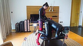 Pegging Session With My Chastity Slave