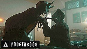 PURE TABOO Six-Breasted Krampus Emerges On Christmas Eve To Feast On Naughty Man s Hard Cock