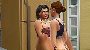 Sims Quickie- Val Marvin the perv