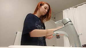 Step sister DEFINITELY sees my camera and is suspicious. advice on hiding it?