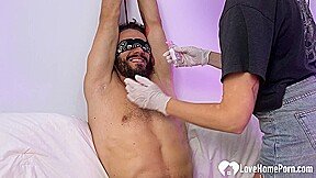 Submissive Boytoy Lets Me Tease and Tickle His Feet