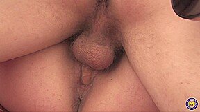 The experienced stepmother desires intense sexual intercourse.