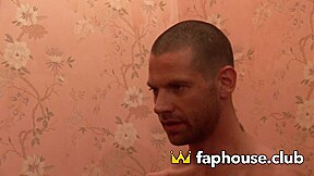 XXX Films cock-hungry slut, happy with platinum hair, receives dual invasion in a threesome, sodden in creampie.