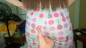 Year Old Student 18+ At His First Casting