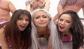 Archangels 6on3 ANAL fisting DP/DVP/DAP with pee