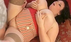 Fat Chick And Her Mega Tits In Hot Action