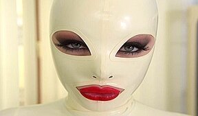 Latex Sex Goddess’s Self-Spanking and Masturbation Solo