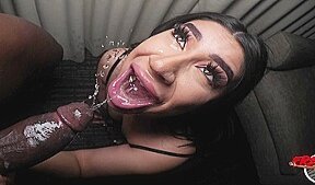 Mila Milkshake gets her ass hole destroyed and begs for Pee