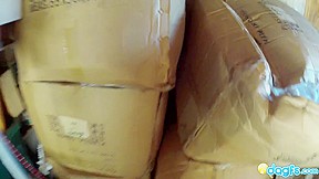 Emo with pigtails who wanna be fucked , teases her BF by showing her shaved pussy