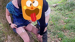 Exhib nature turns into a hot threesome