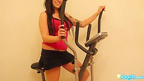 Hot bigtits emo gf Angel deepthroating