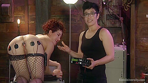 Ingrid Mouth In E-stim 101 Introduction To Electrosex