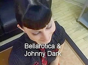 Kinky emo girl does blowjob and is fucked in the globes