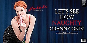 Natali E. Is A Red Gilf That Gets Very Naughty That Even With Her 55 Years Will Make You Cum