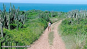 Nessa Devil’s Wild Beach Threesome with Mike Angelo & Choky Ice – Unmissable Action! – MMM100